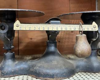 Metal scale by Jacob Bros. NY model #2