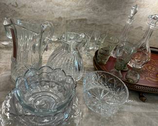 Beautiful crystal and glassware, serving dishes, and gifts such as Juliska 