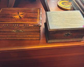 Wood boxes