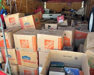 Trailer full of books!