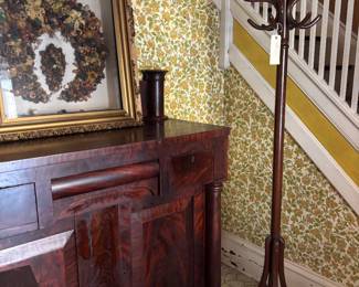 Mission style coat rack