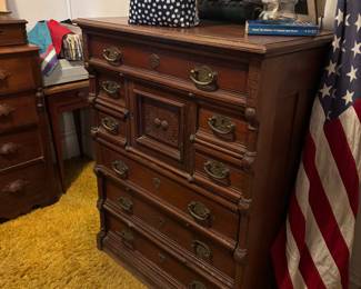 American Aesthetic movement Chest