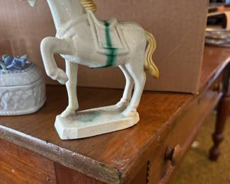 Ceramic Chinese horse