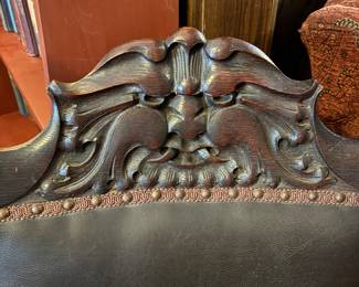 1800’s Neo Classical carved rocking chair