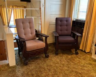 We have three Morris chairs all in good condition with like new upholstery