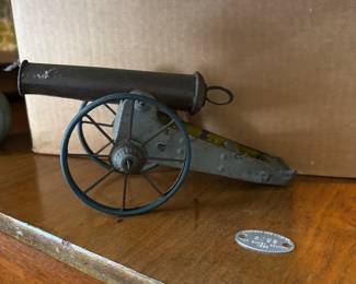 Child’s toy cannon