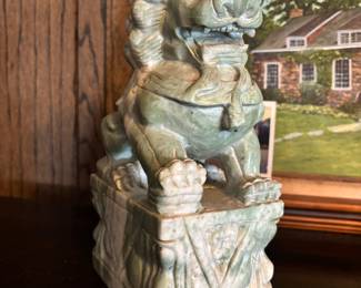 Large Jade Foo Dog