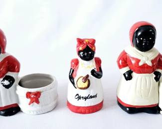 Black Americana Toothpick Holders