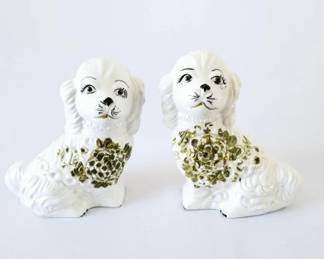 Staffordshire Spaniel Dog Figurines