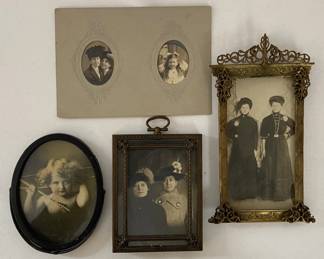 Antique Photographs Set of Four