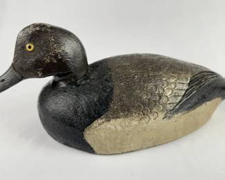 Bluebill Duck Wooden Decoy