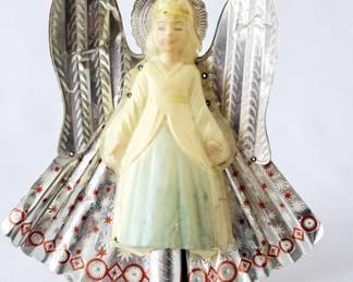 Vintage Christmas Angel Tree Topper