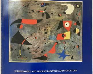 Vintage Sotheby's Catalogue 1980 Modern Art