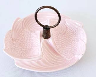 Bell of California Koi Fish Plate