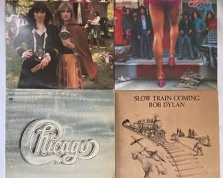 Vinyl Records Dylan, Heart, 38 Special, Chicago