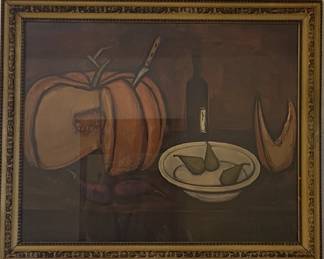 Bernard Buffet Art Print in Frame