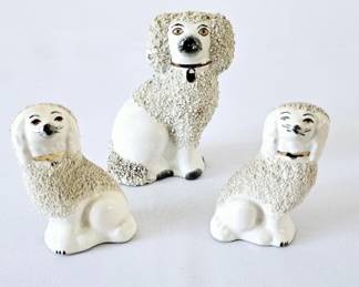 Staffordshire Spaniel Dog Figurines