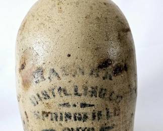 Antique Steuben County Wine Co Chicago Stoneware