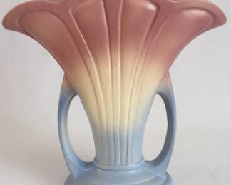 Hull Pottery Mardi Gras Granada Pattern Vase