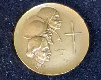 Taos New Mexico 350th Anniversary Medallion