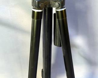 Brownie Target Six-20 Camera, Bell & Howell Filmovara Lumina II Lens, 3.5"-4.5" f/3.5, Sentinel Space Age Light, Model LL-31154, Untested And Tripod