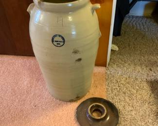 Cookeville Pottery crock large