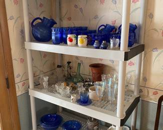 Hazel Atlas Blue Depression Glass