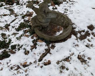 Cement Fountain