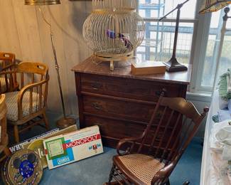 Rocker & Chest of Drawers
