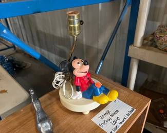 MICKEY MOUSE LAMP
