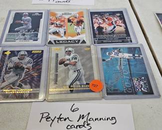 PEYTON MANNING FOOTBALL CARDS