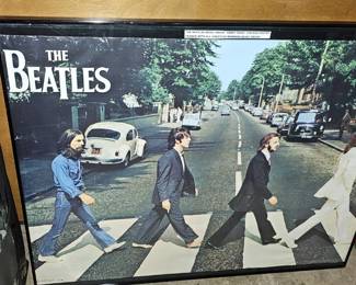 FRAMED BEATLES PICTURE