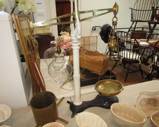 Scales, jelly moulds