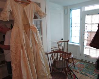 Antique wedding dress