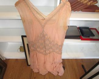 Antique beaded dress