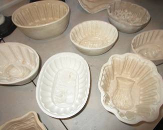 Antique jelly molds