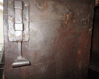 Another shot of the hardware on armoire