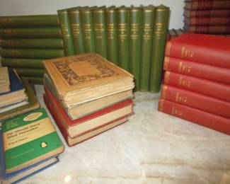 Loads of vintage and antique books