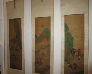 Antique scrolls