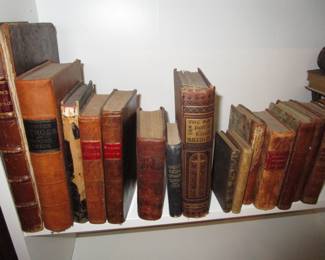 Loads of vintage and antique books