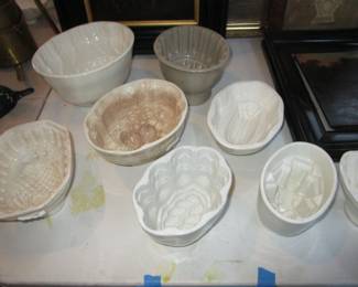 Antique jelly molds