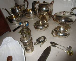 Georg Jensen tea set and more