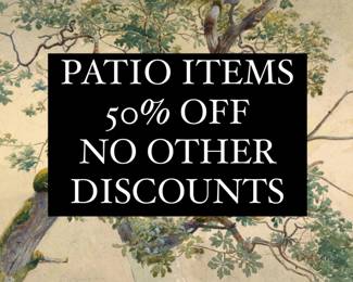 House items are not included in discounts.