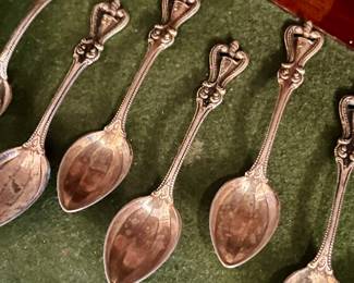 English coffee spoons