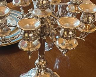 Pair of vintage candelabras 