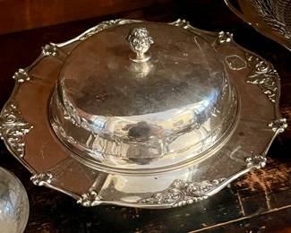 Tiffany antique master butter server