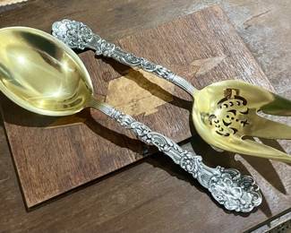 Antique Versailles Sterling salad set
