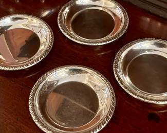 Sterling butter pats