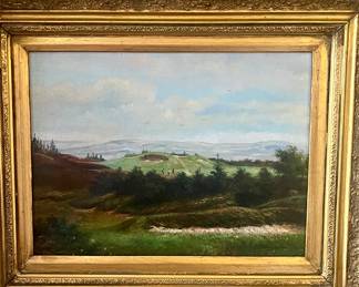 Stunning antique landscape 