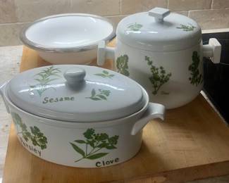 Wonderful old French bakeware 